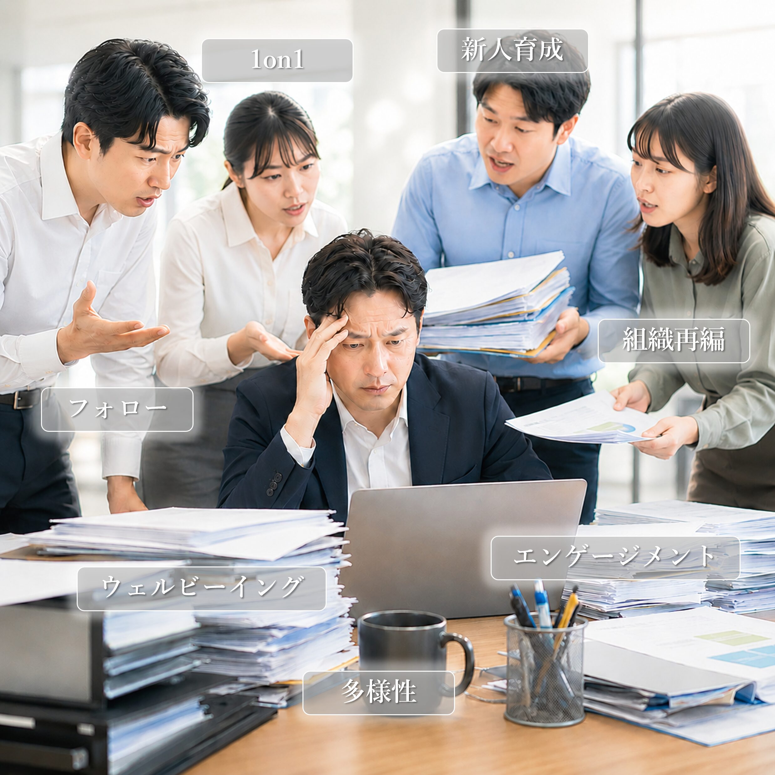 従来型マネジメントの課題